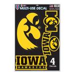 Wincraft Iowa Hawkeyes 11"x17" Decal - Thumbnail 1 of 2