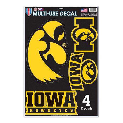 Wincraft Iowa Hawkeyes 11"x17" Decal - Primary Image