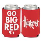 Wincraft Nebraska Cornhuskers Slogan Can Cooler - Thumbnail 1 of 2