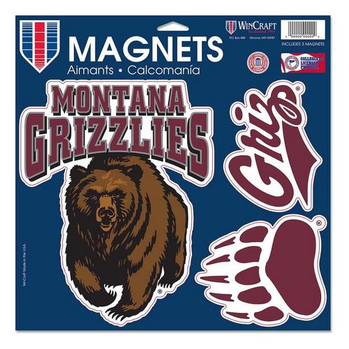 Wincraft Montana Grizzlies Magnet - Primary Image