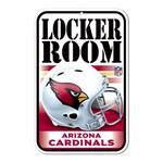 Wincraft Arizona Cardinals 11"x17" Locker Room Sign - Thumbnail 1 of 2