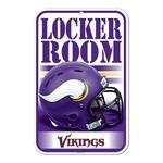 Wincraft Minnesota Vikings 11"x17" Locker Room Sign - Thumbnail 1 of 2