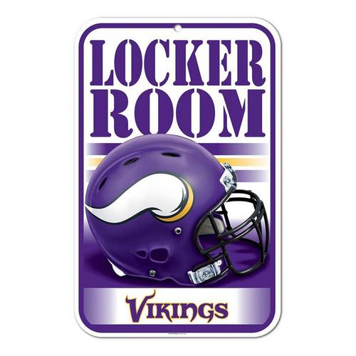 Wincraft Minnesota Vikings 11"x17" Locker Room Sign - Primary Image
