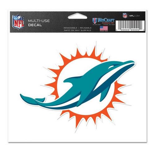 Wincraft Miami Dolphins 5"x6" Ultra Decal - Primary Image