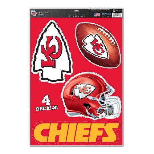 Wincraft Kansas City Chiefs 11"x17" Decal - Primary Image