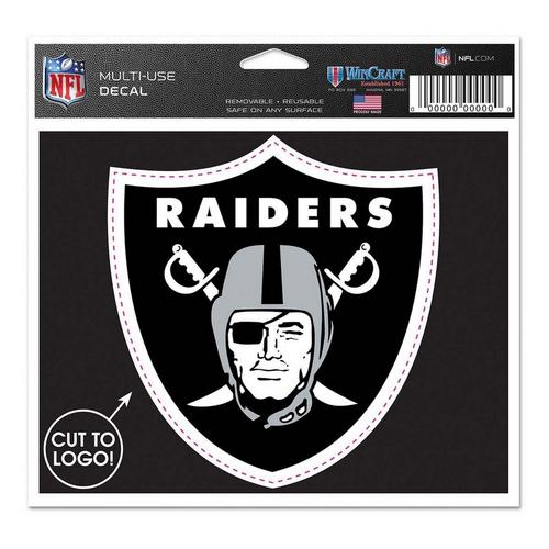 Wincraft Las Vegas Raiders 5"x6" Multi Use Decal - Primary Image