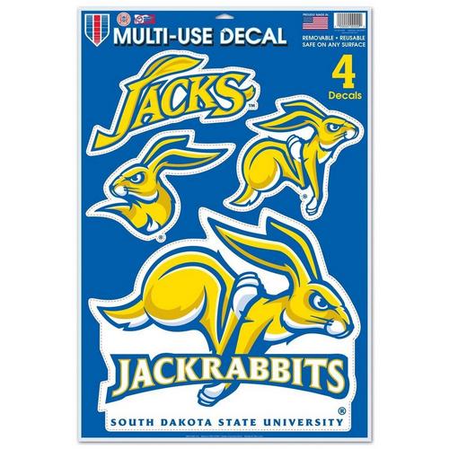 Wincraft South Dakota State Jackrabbits 11"x17" Multi Decals - Primary Image
