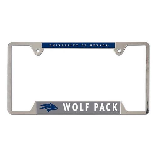 Wincraft Nevada Wolf Pack Metal License Plate Frame - Primary Image