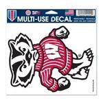 Wincraft Wisconsin Badgers Ultra Bucky 5"x6" Decal - Thumbnail 1 of 2