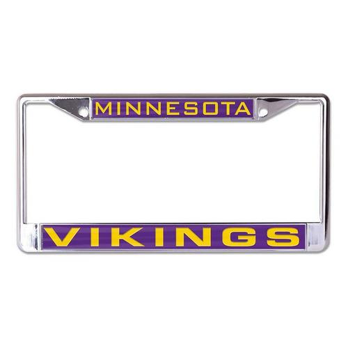 Wincraft Minnesota Vikings Classic Metal License Plate Frame - Primary Image
