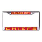 Wincraft Kansas City Chiefs Classic Metal License Plate Frame - Thumbnail 1 of 2