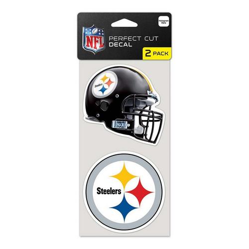 Wincraft Pittsburgh Steelers 4"x8" Perfect Cut Decal - Primary Image
