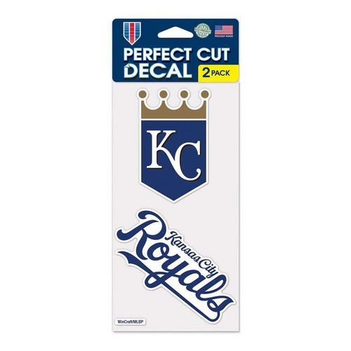 Wincraft Kansas City Royals 4"x8" Perfect Cut Decal - Primary Image
