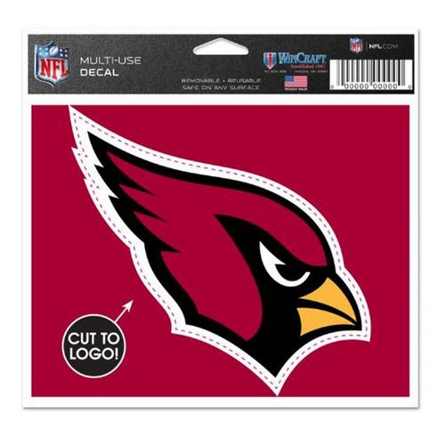 Wincraft Arizona Cardinals 5"x6" Multi Use Decal - Primary Image