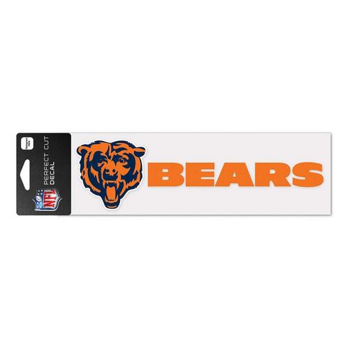 Wincraft Chicago Bears 3"x10" Perfect Cut Decal - Primary Image