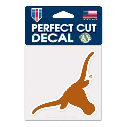 Wincraft Texas Longhorns 4"x4" Perfect Cut Decal - Primary Image