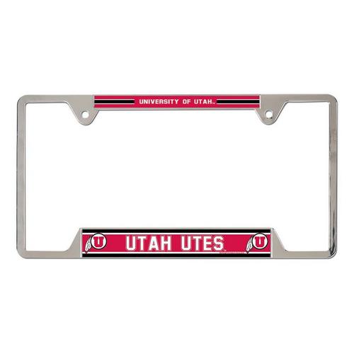 Wincraft Utah Utes Metal License Plate Frame - Primary Image