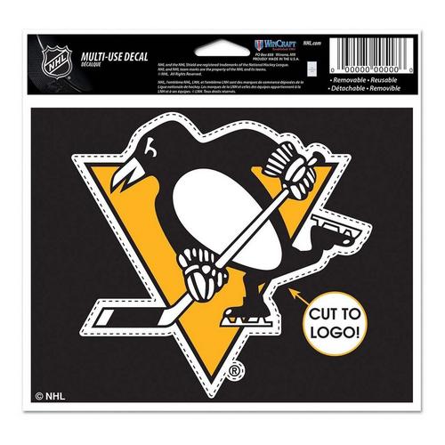 Wincraft Pittsburgh Penguins 5"x6" Multi Use Decal - Primary Image