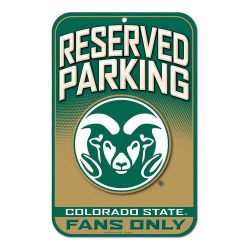 Wincraft Colorado State Rams 11"x17" Reserved Parking Sign - Primary Image