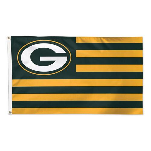 Wincraft Green Bay Packers 3'x5' Stars & Stripes Flag - Primary Image
