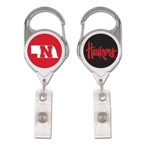 Wincraft Nebraska Cornhuskers Badge Holder - Primary Image