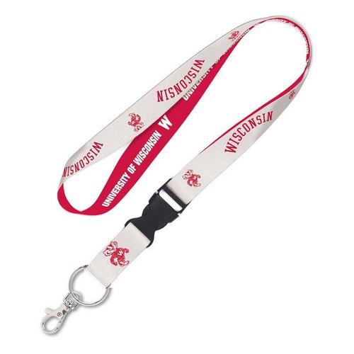 Wincraft Wisconsin Badgers Bucky Lanyard - Primary Image