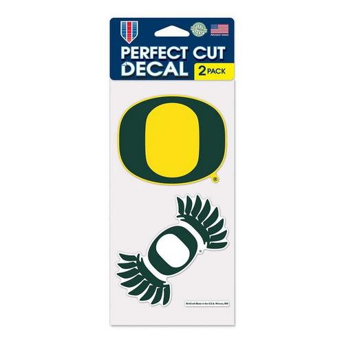 Wincraft Oregon Ducks 4"x8" Perfect Cut Decal - Primary Image