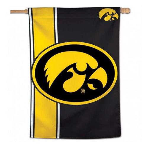 Wincraft Iowa Hawkeyes 28"x40" Vertical Stripe Banner - Primary Image