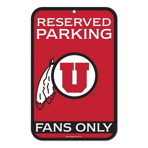 Wincraft Utah Utes 11"x17" Reserved Parking Sign - Primary Image