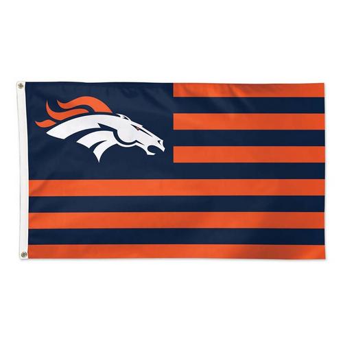 Wincraft Denver Broncos 3'x5' Stars & Stripes Flag - Primary Image