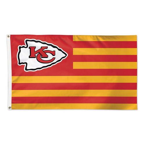 Wincraft Kansas City Chiefs 3'x5' Stars & Stripes Flag - Primary Image