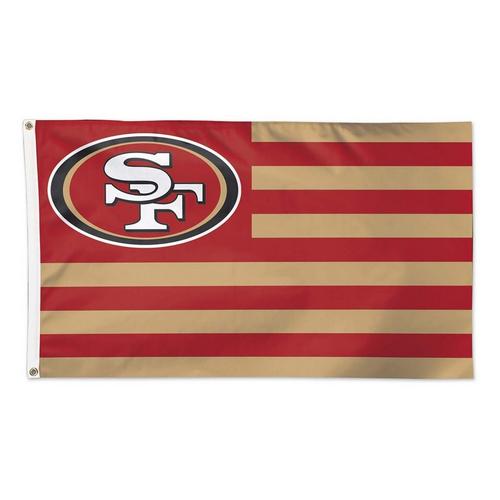 Wincraft San Francisco 49ers 3'x5' Stars & Stripes Flag - Primary Image