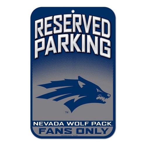 Wincraft Nevada Wolf Pack 11"x17" Reserved Parking Sign - Primary Image