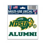 Wincraft North Dakota State Bison Alumni 3"x4" Decal - Thumbnail 1 of 2