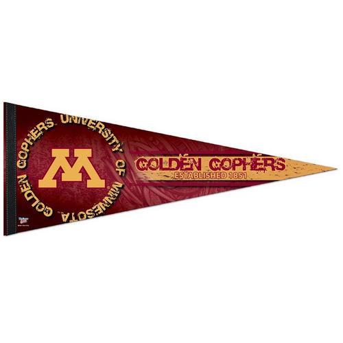 Wincraft Minnesota Golden Gophers 12"x30" Premium Pennant - Primary Image