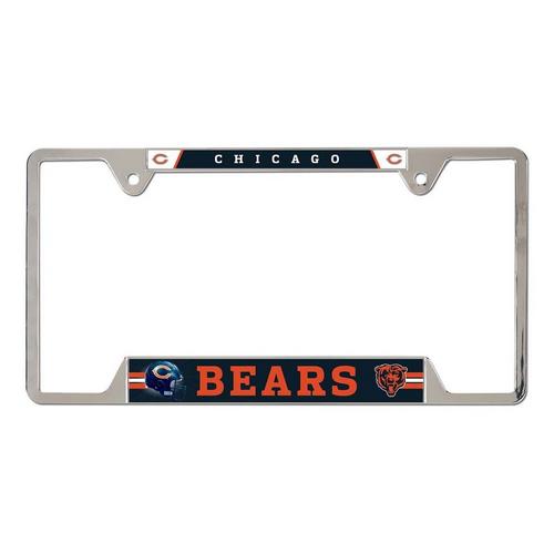 Wincraft Chicago Bears Metal License Plate Frame - Primary Image