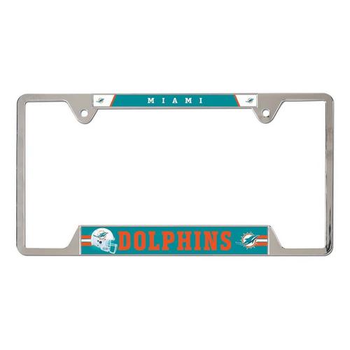 Wincraft Miami Dolphins Metal License Plate Frame - Primary Image