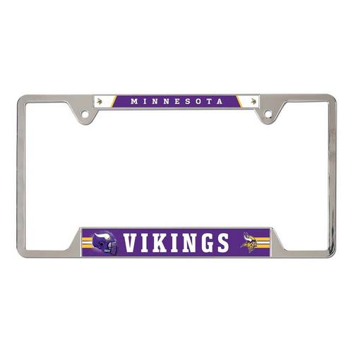 Wincraft Minnesota Vikings Metal License Plate Frame - Primary Image