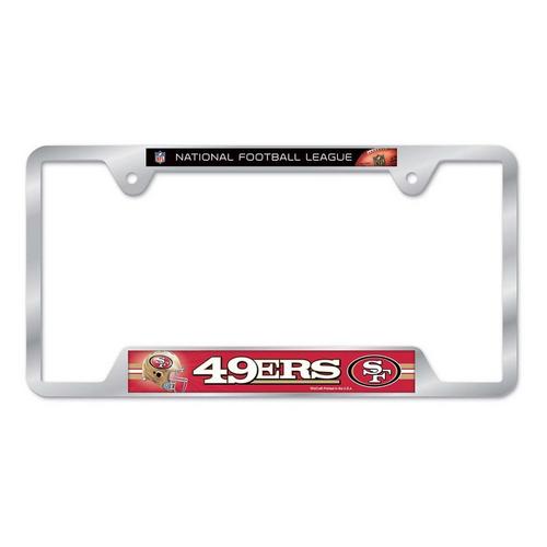 Wincraft San Francisco 49ers Metal License Plate Frame - Primary Image