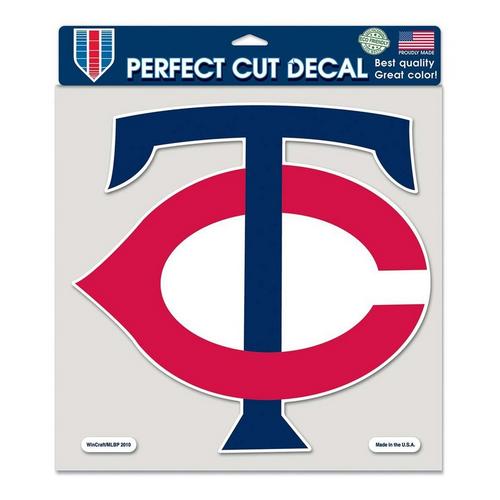 Wincraft Minnesota Twins 8"x8" Perfect Cut Decal - Primary Image