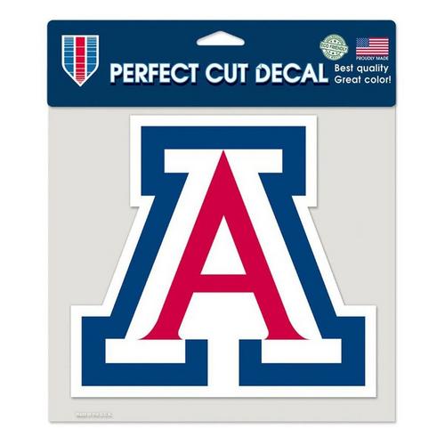 Wincraft Arizona Wildcats 8"x8" Perfect Cut Color Decal - Primary Image
