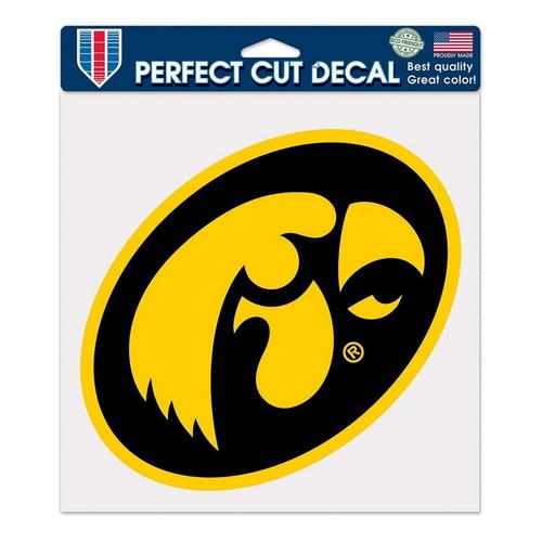 Wincraft Iowa Hawkeyes 8"x8" Perfect Cut Decal - Primary Image