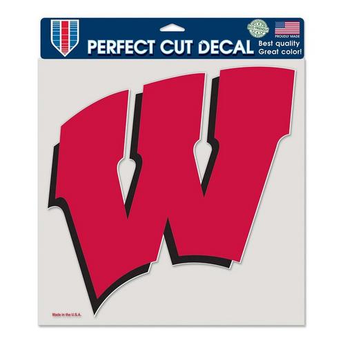 Wincraft Wisconsin Badgers 8"x8" Perfect Cut Decal - Primary Image