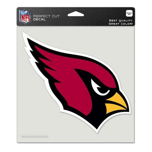 Wincraft Arizona Cardinals 8"x8" Perfect Cut Color Decal - Primary Image