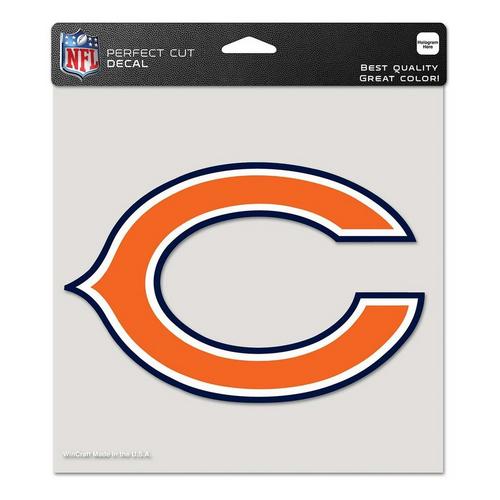 Wincraft Chicago Bears 8"x8" Perfect Cut Decal - Primary Image