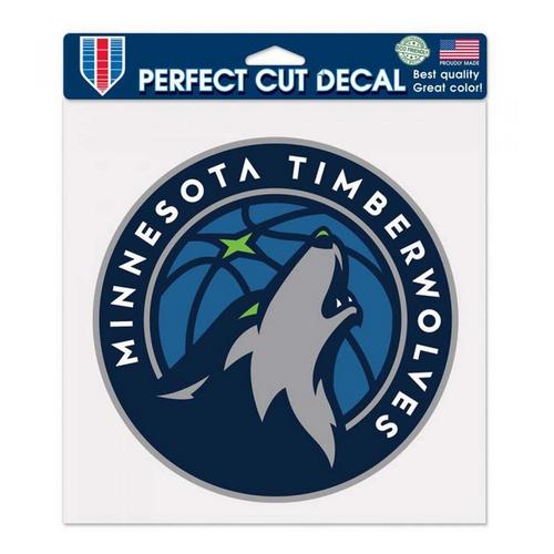 Wincraft Minnesota Timberwolves 8"x8" Perfect Decal - Primary Image
