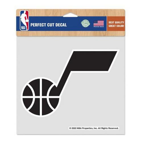 Wincraft Utah Jazz Perfect Cut 8"x8" Decal - Primary Image