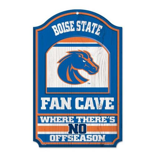Wincraft Boise State Broncos 11"x17" Wood Sign - Primary Image