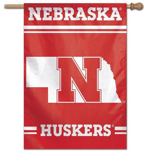Wincraft Nebraska Cornhuskers 28"x40" Vertical Flag - Primary Image
