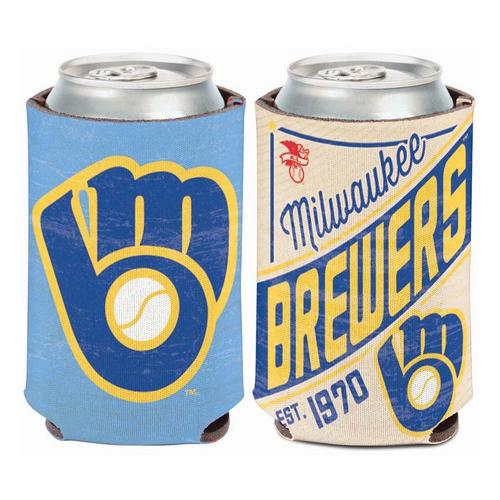 Wincraft Milwaukee Brewers Retro Can Cooler - Primary Image